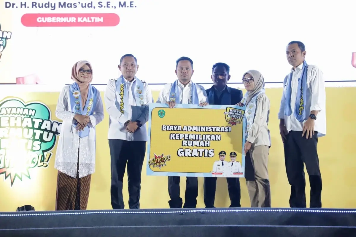 6-Program-Gratis-Pol-Diluncurkan-Gubernur-Kaltim-Bukti-Nyata-Janji-Rudy-Masud