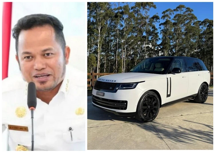 gubernur-kaltim-rudy-masud-dan-mobil-range-rover